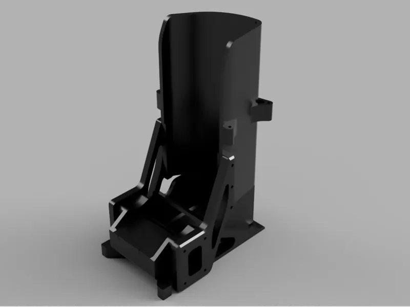 A1 mini poop funnel with removable bin