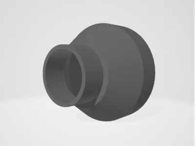 Xtool S1 3 inch to 5.5 inch hose adapter