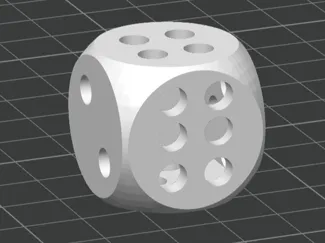 Hollow Dice - D6