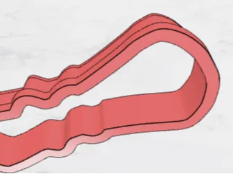 Wheat cookie cutter 