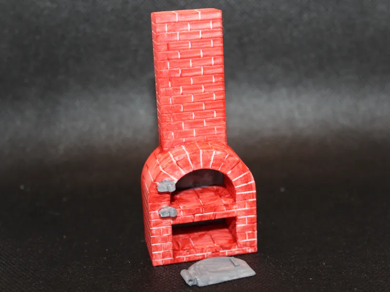 Old Brick oven - Diorama