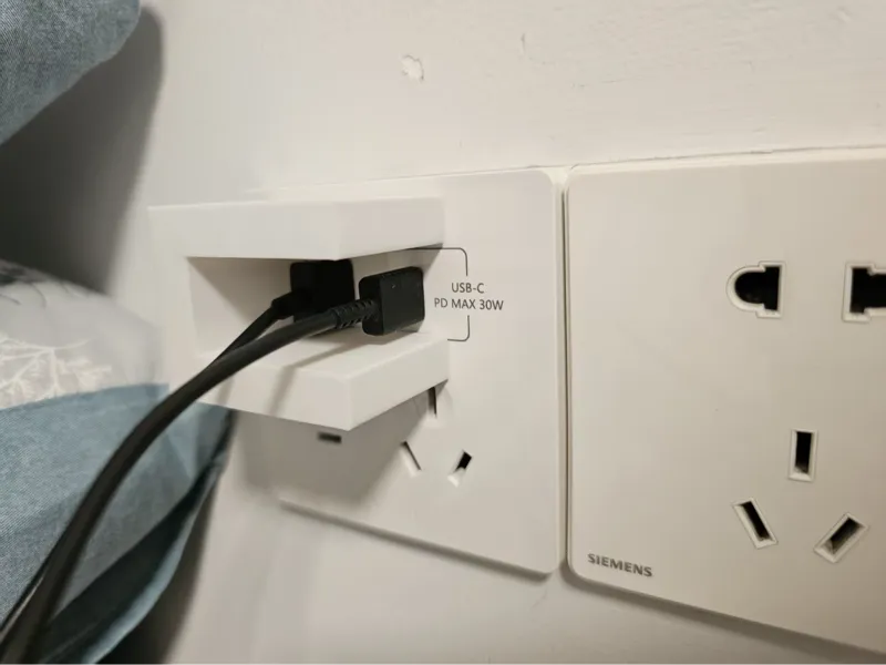 usb/type-c插座面板防折断保护罩