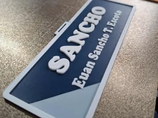 Name Plate 2mm Thickness