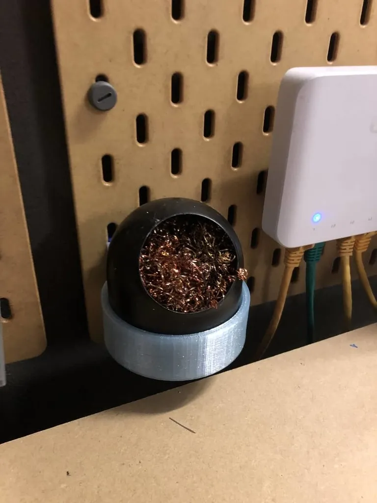 Soldering Iron Tip Cleaner Skadis Holder