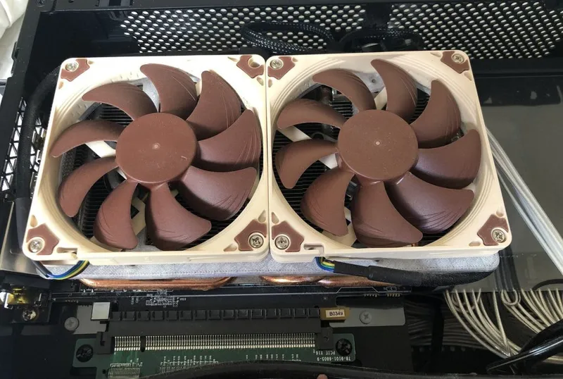 Zotac 1080 Mini - Noctua Fan Bracket