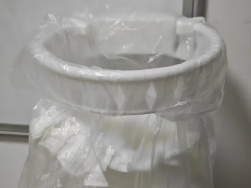 篮球框垃圾袋悬挂器