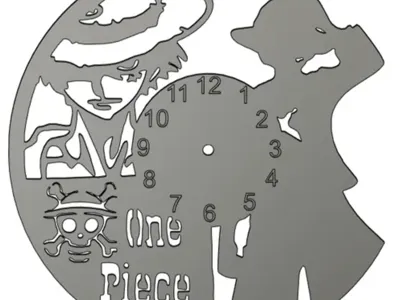 One Piece Clock