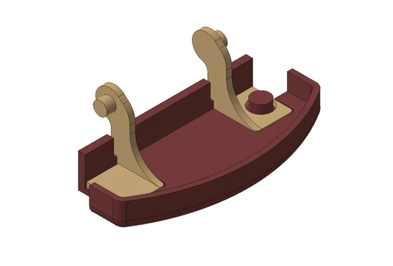 VW Center Armrest Repair Latch Clip / VW 807688/c