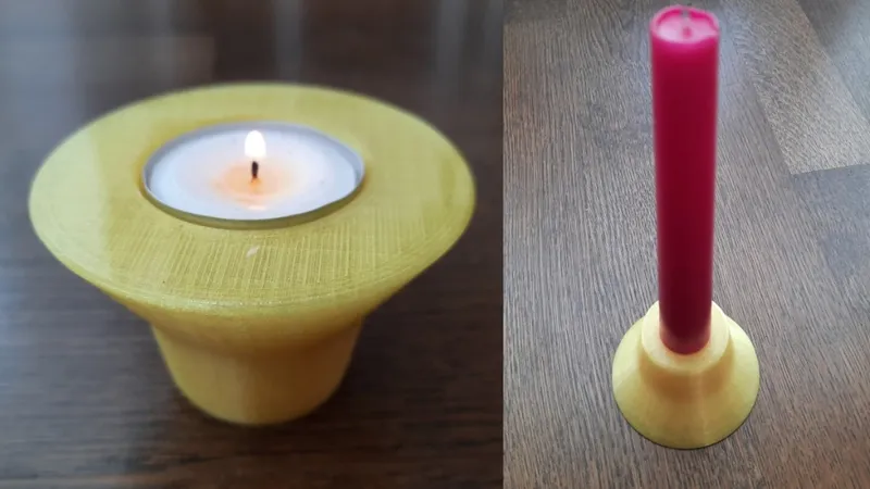 candle + tea light holder