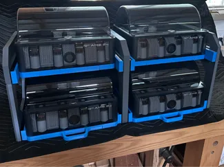 Four AMS Side by Side for Dual AMS Sliding rack