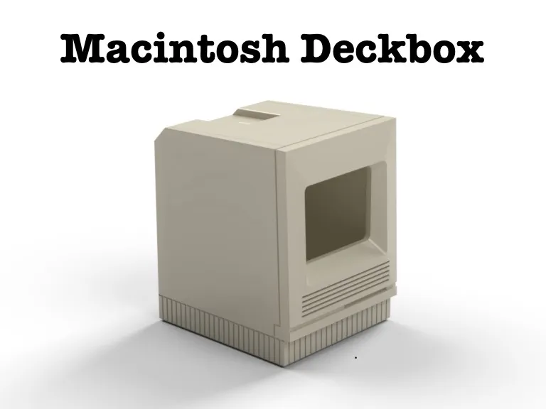 Macintosh style deckbox