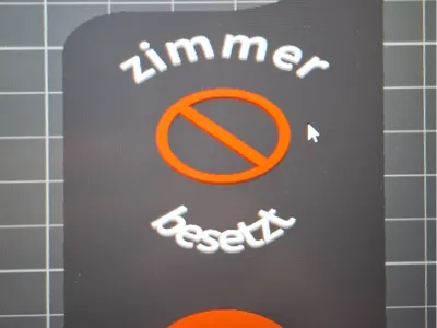 hallo schild 