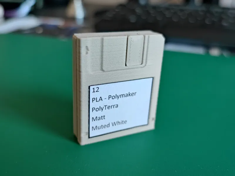 Linearer Filament Musterkarten als Diskette