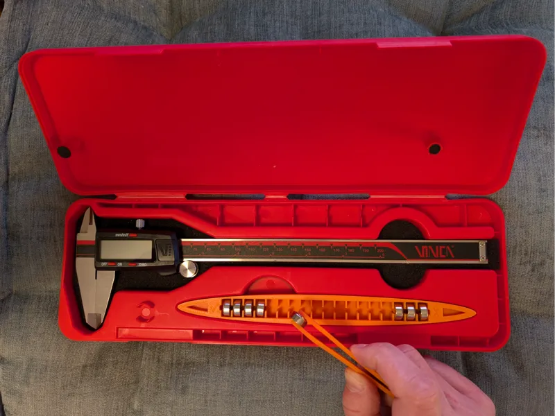 Battery compartment for Digital Caliper, DCLA-0805