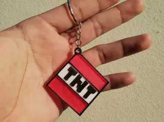 Llavero TNT minecraft