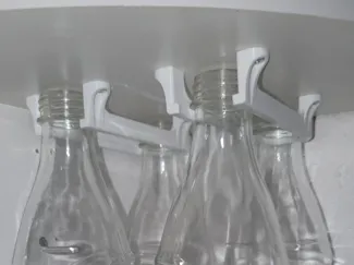 Halterung für 2 Glasflaschen von Soda Stream