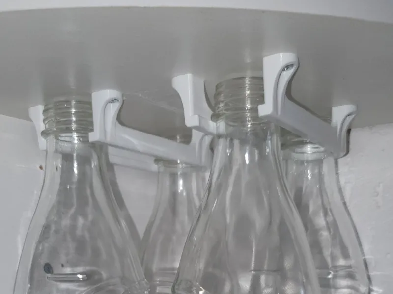 Halterung für 2 Glasflaschen von Soda Stream