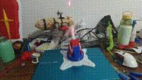 桌面摆件-红警巨炮