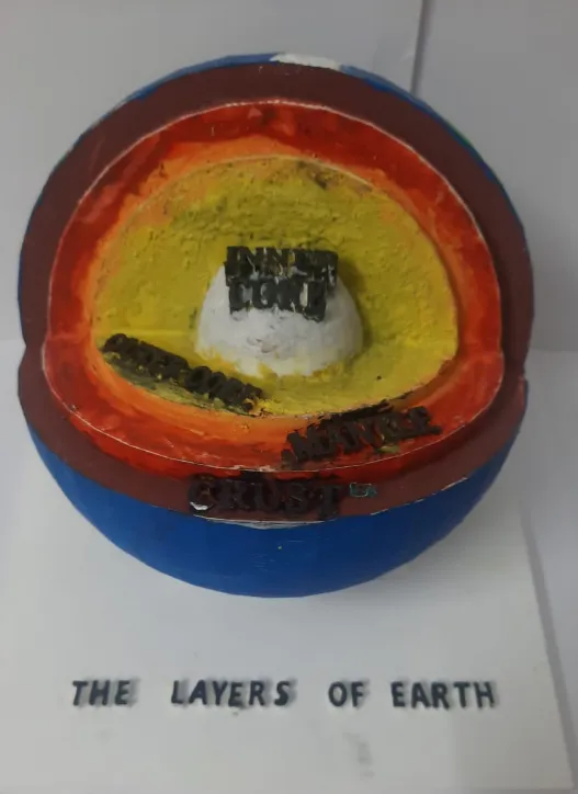 the layers of earth for school projects by LayerBot Labs MakerWorld ...