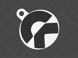 蔚来LOGO钥匙扣-双色