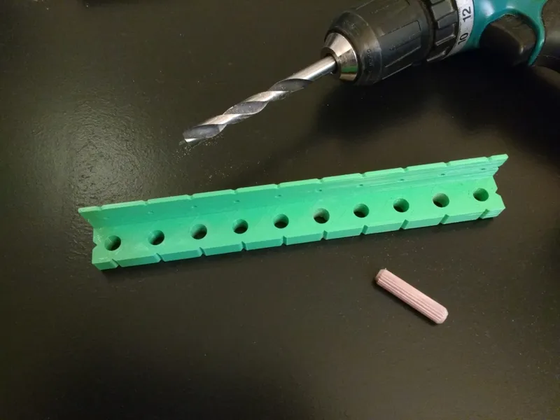 Dowel, screw and marking jig, fully customizable