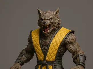 Lobisomen Scorpion Acition Figure