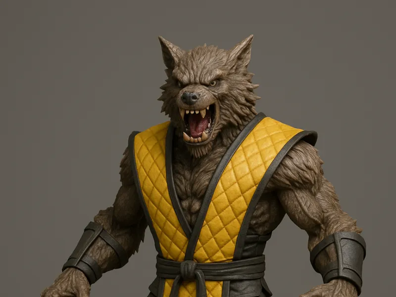 Lobisomen Scorpion Acition Figure