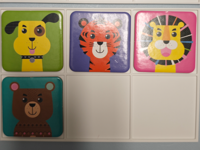 N*N Grid Tray - for Matching Games and More