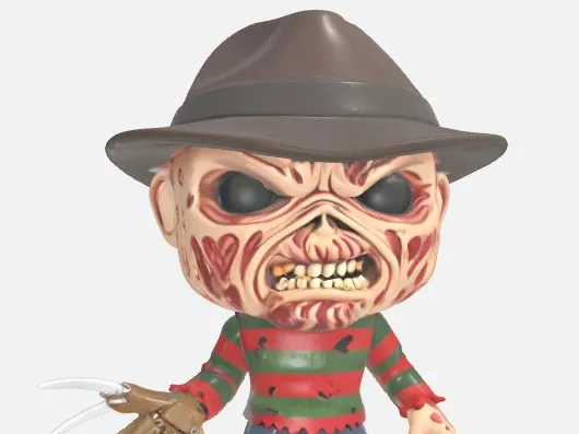 eddie iron maiden freddy krueger elm street