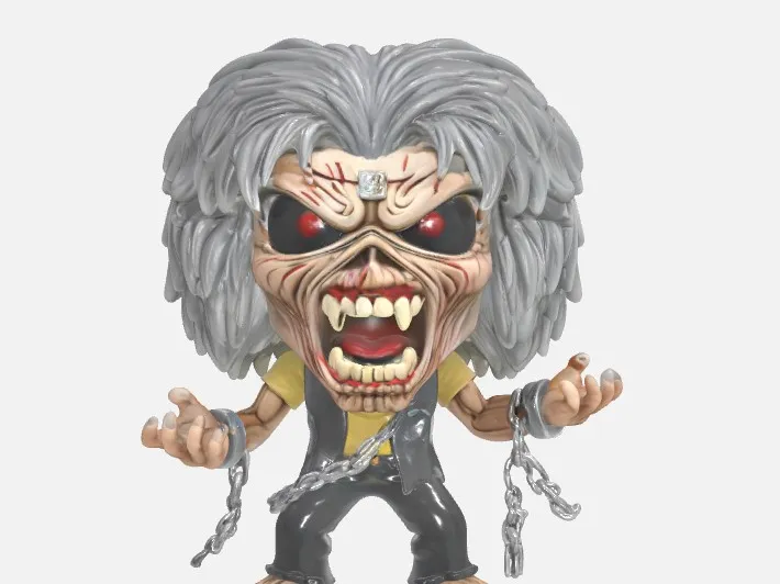 funko eddie iron maiden cadenas