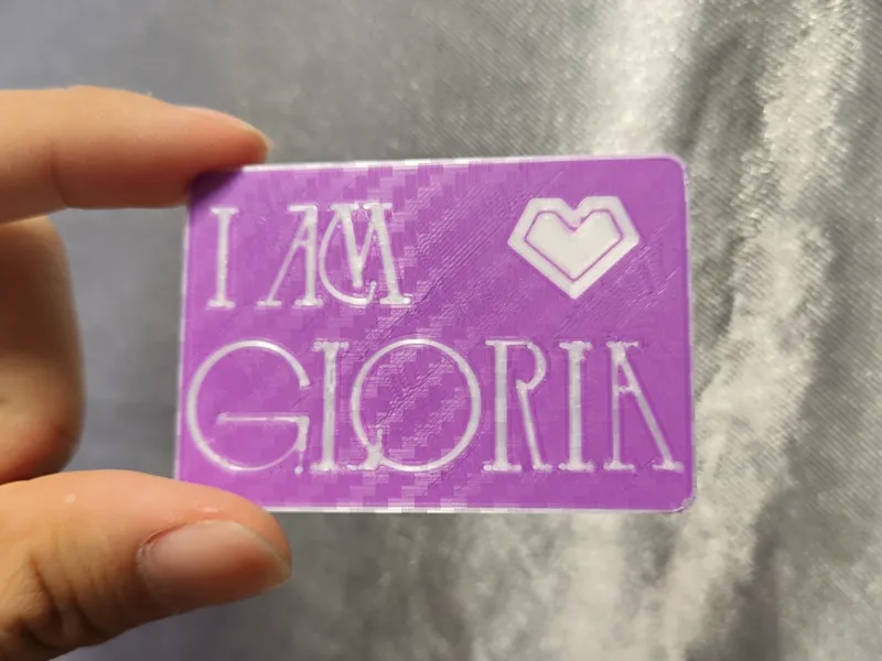 GEM邓紫棋 I AM GLORIA 卡片