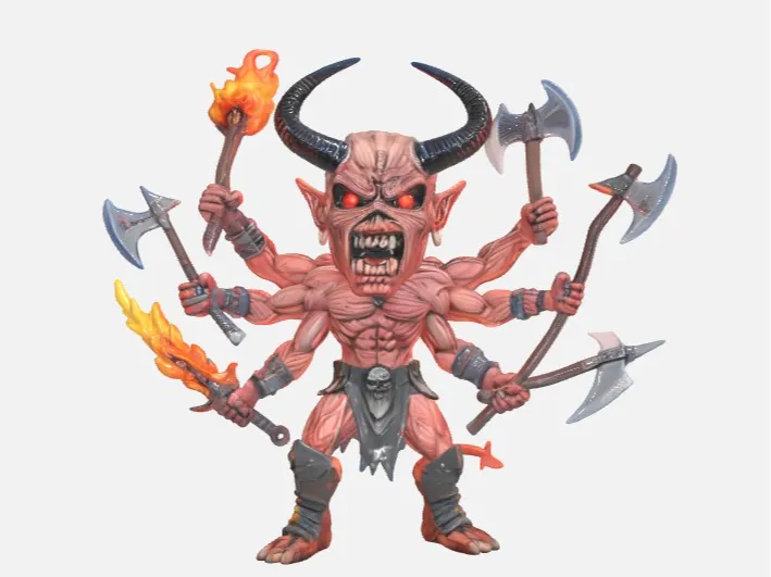 funko eddie demonio iron maiden