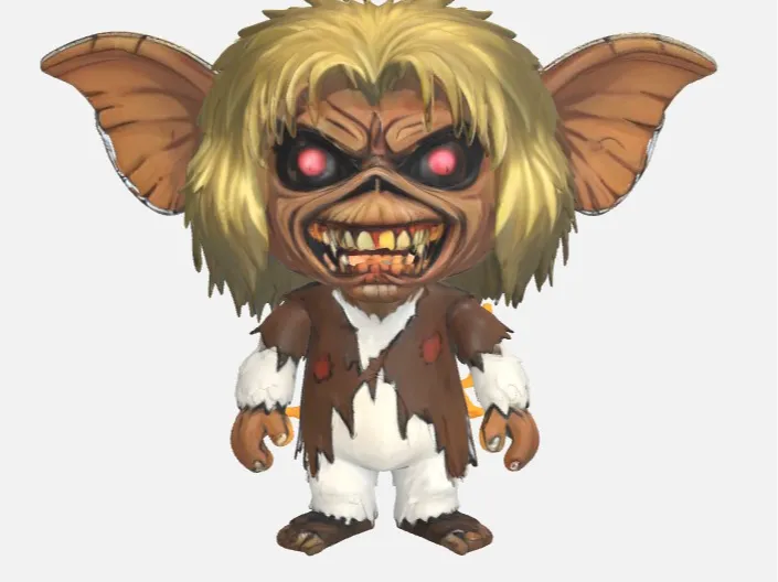 funko eddie gizmo gremlins iron maiden
