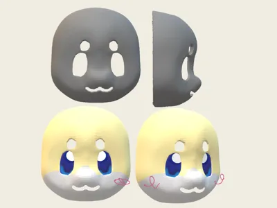 bead eyed fursuit base (kigurumi-esque)
