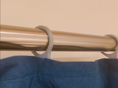 Ikea curtain rod hook/hanger