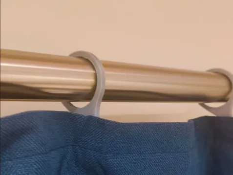 Ikea curtain rod hook/hanger