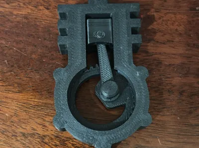 Engine keychain