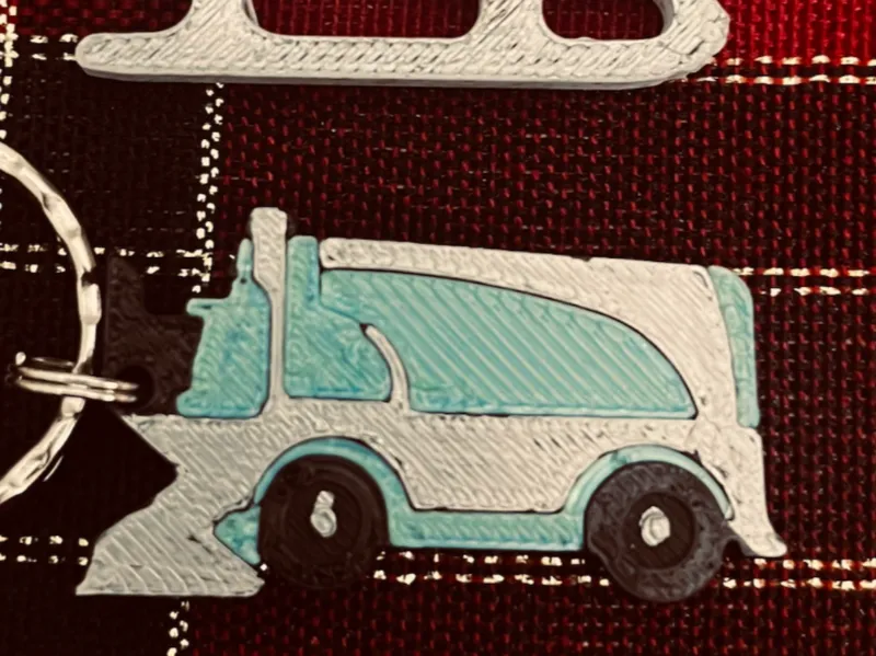Zamboni keychain 