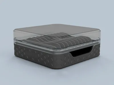Apple Watch Band Stackable Trays & Cover