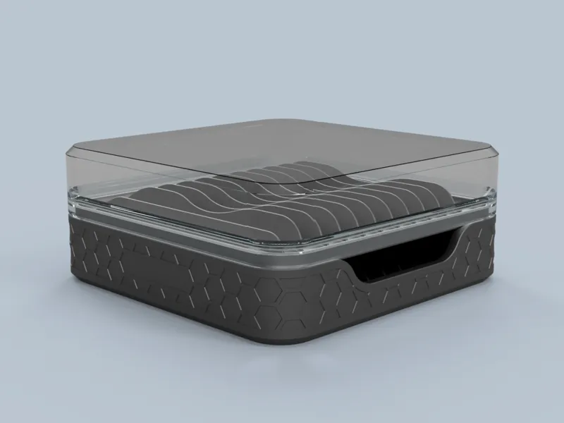 Apple Watch Band Stackable Trays & Cover