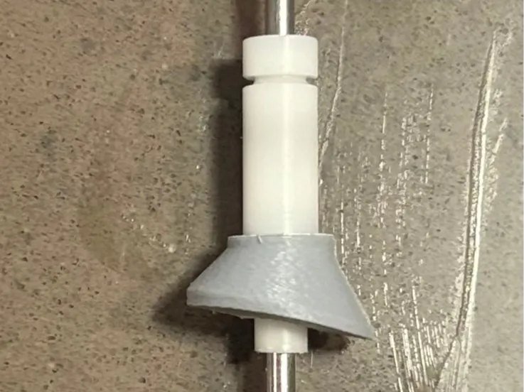Sailsetc rudder trunk support- Alioth IOM