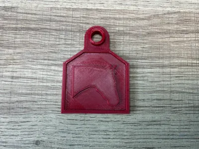 Horse Keytag