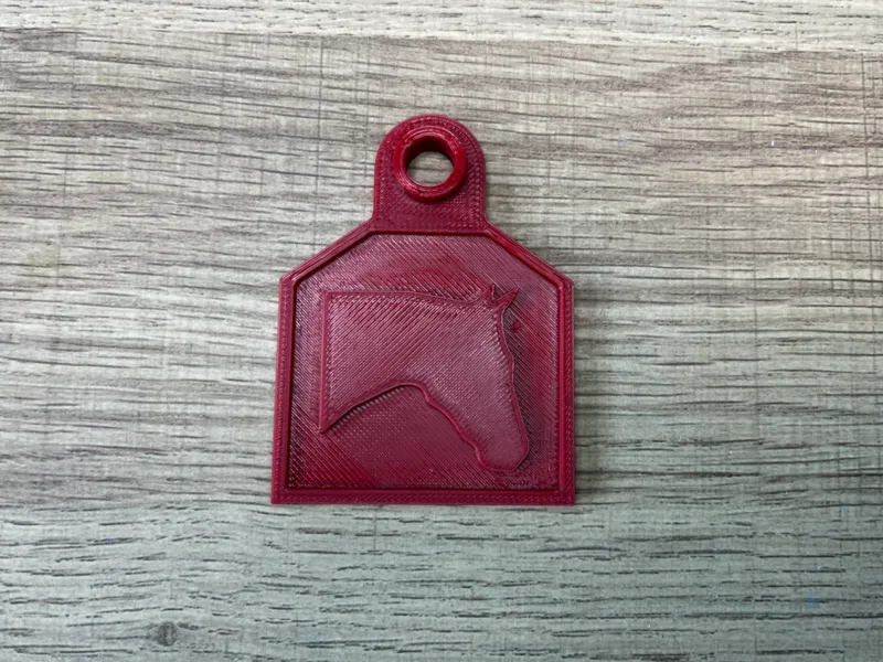 Horse Keytag