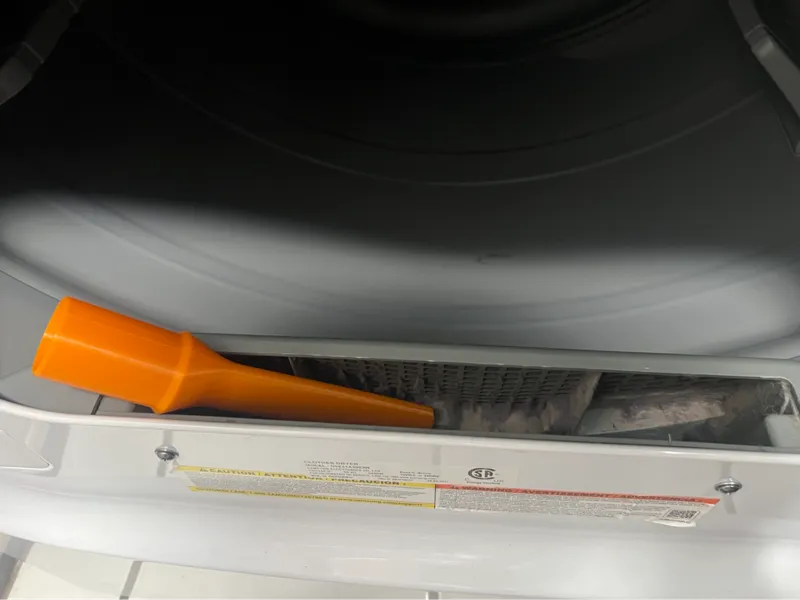 Vacuum Attachment for Dryer Lint Trap