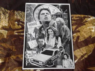 Hueforge Back to the Future Collage