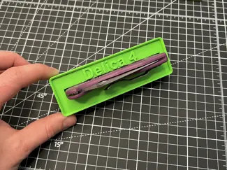 Spyderco Delica 4 Gridfinity Holder 