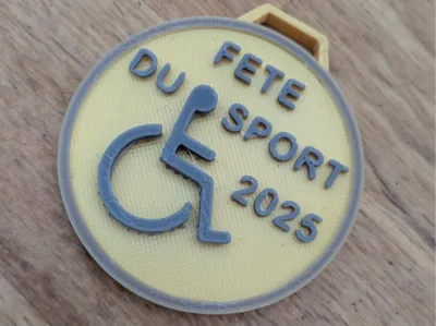 2025 Sports Festival Medal - Adaptive Sports