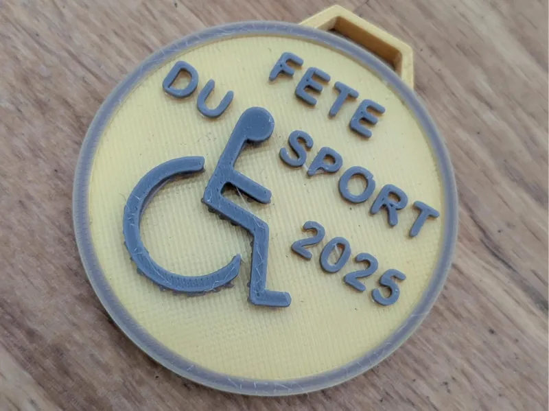 Medaille Fete du sport 2025 - handisport