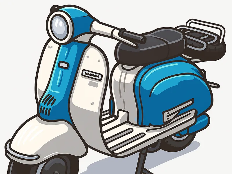 MOTO LAMBRETTA  años 70