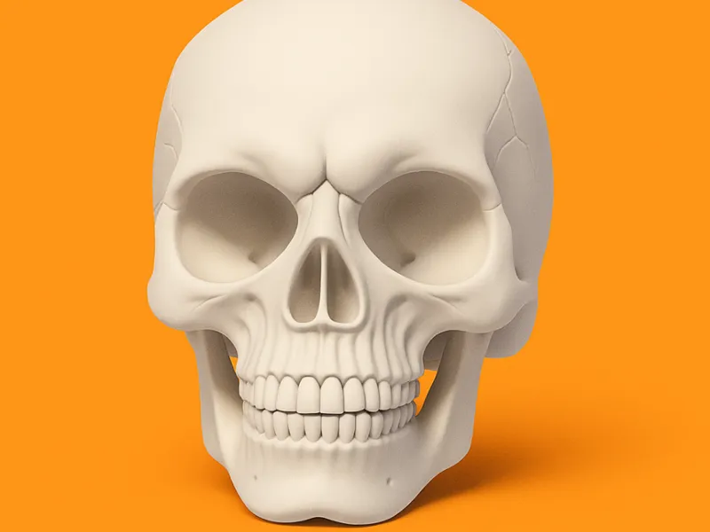 Skull decoration